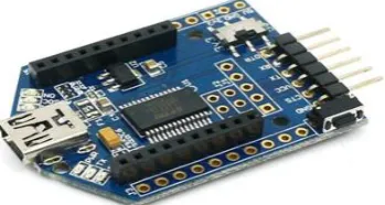 figure 7, XCTU software is used. The specified antenna used is RP-MSA. It has fifteen digital inputs/outputs, four 10-bit ADC inputs, and two PWM outputs