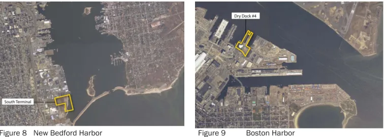 Figure 8  New Bedford Harbor   Figure 9  Boston Harbor 