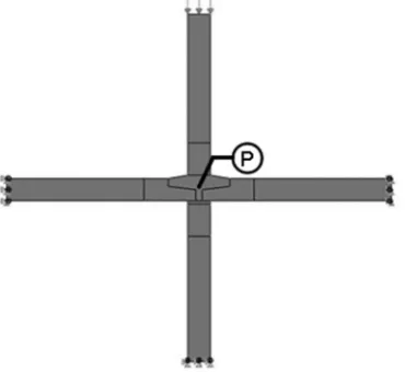 Figure 9  3D model of a 5-floor building  