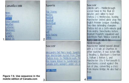 Figure 7.6. Use sequence in the 