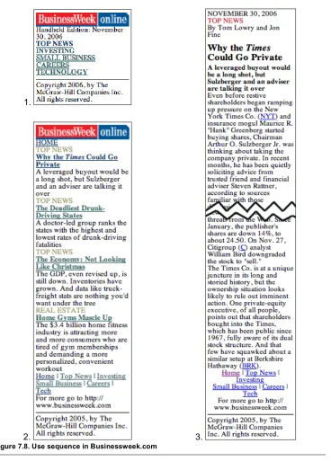 Figure 7.8. Use sequence in Businessweek.com 