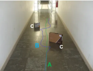 Fig. 9.Images predicted by the SDM following the second test path usingthe sliding window algorithm.