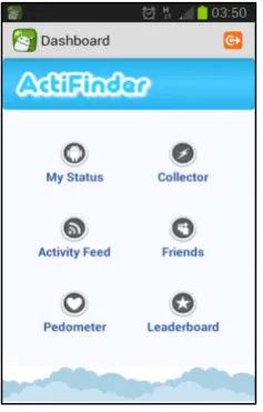 Fig. 4. Screenshot of the initial user interface 