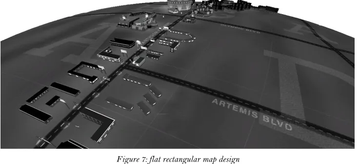 Figure 6: flat rectangular map design 