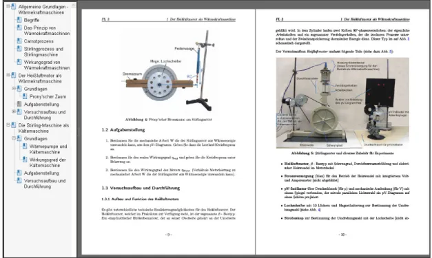 Figure 2: Screenshot of an “instruction” pdf file generated with the hyperref-package