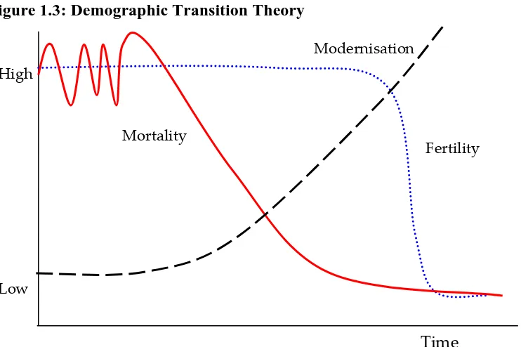 Figure 1.3: Demographic Transition Theory 