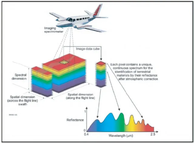 Figure 1.1: Typical hyperspectral imaging system[1]