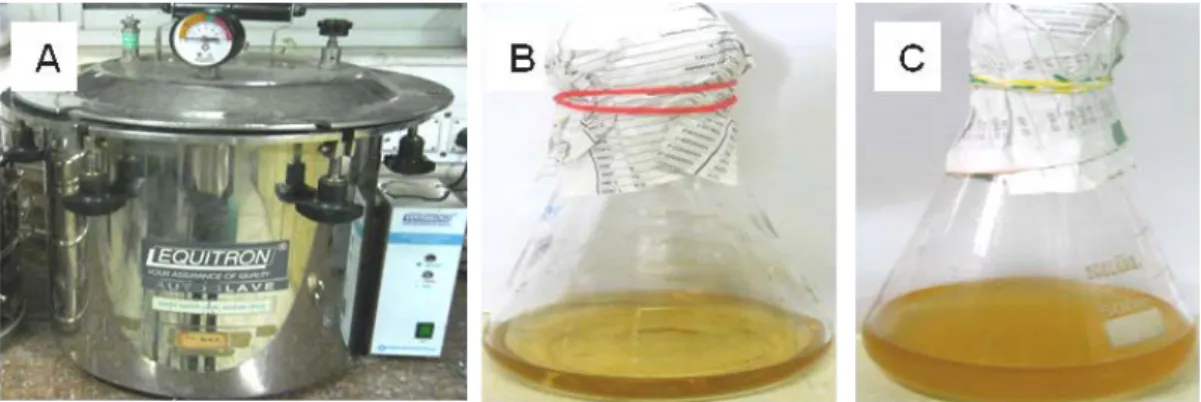 Figure 37.1:Equipments and media required for sterilization and growth of bacterial expression system
