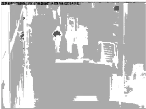 Figure 1 illustrates an example of the relationship between image and feature space. Figure 2 shows the  segmentation results in  RGB  and  Luv  space, respectively