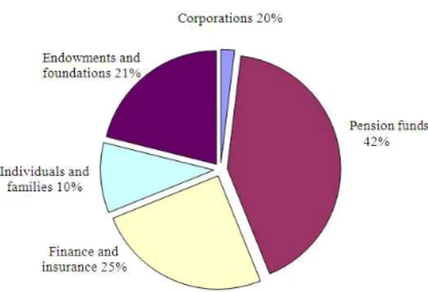 Fig. 1:  Distribution  of  the  sources  of  entrepreneurial  funding in the US in 2003 [30]    
