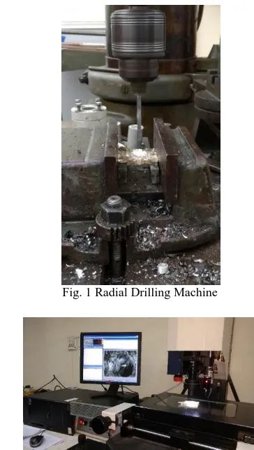 Fig. 1 Radial Drilling Machine   