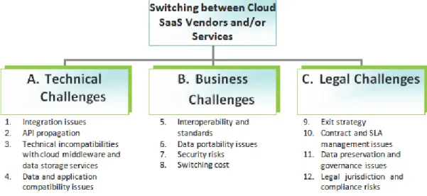 Figure 1. Key Categories of Issues Identified with Cloud SaaS Migrations 