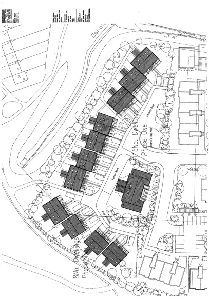Figure 4.5: St Nicholas Court site plan.