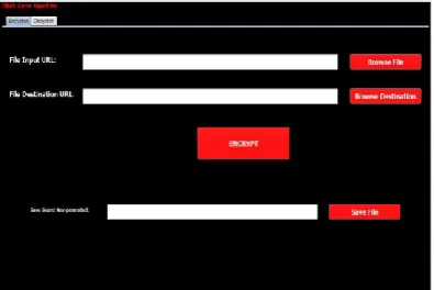 Figure 3.  Encryption Home page. 