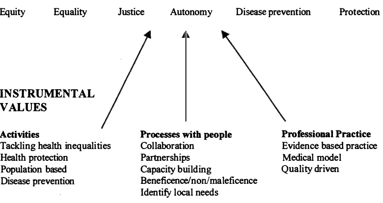 Figure 4.2:Values and Public Health 