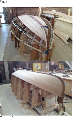 Fig. 1  Boat-making process 