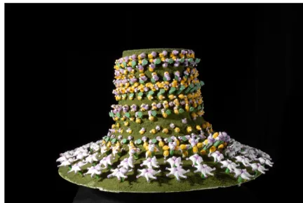 Figure 3:  3D Printed and hand painted "Volcano" from Bellows March.7 