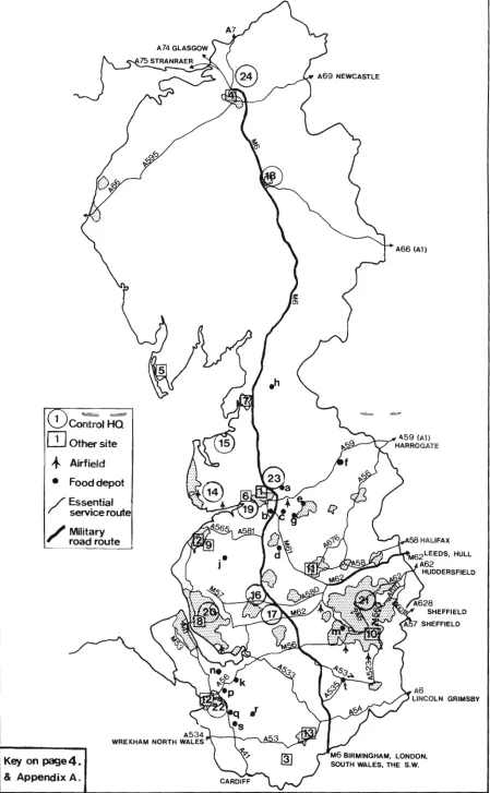 Figure 9. The means of emergency control in Region 10. 