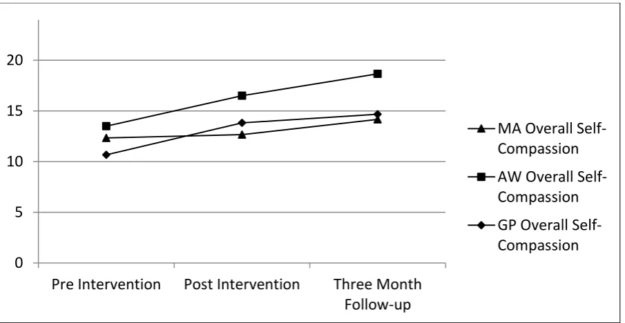 Figure 4.2. Overall Self-Compassion Scores.  