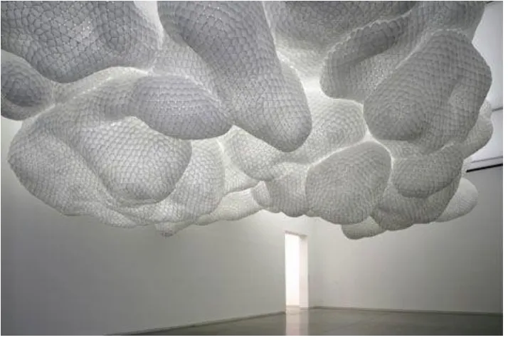 Figure 1 - Andrew Kudless, P_Wall (2013) 