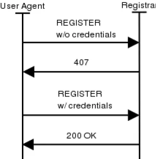 Figure 2.18. REGISTER Message Flow