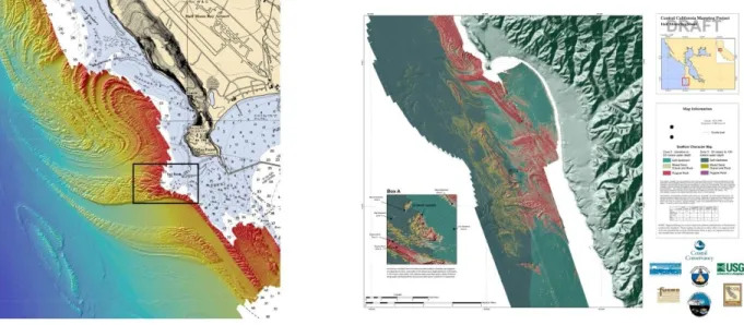 Figure 3: Mapping for ecosystems-based management -- from framework data to highly detailed habitat classification 