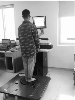 Figure 4 Balance test on Prokin system.
