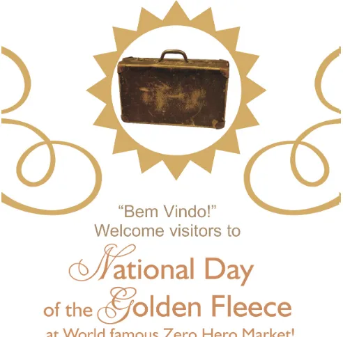 Figure 9. Copy of printed leaflet inviting visitors to celebrate ‘National Day of the 