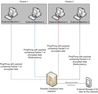 Figure  5 : Basic Structure (assuming only two data packets)