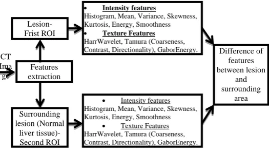 Fig. 5. Features extraction process 