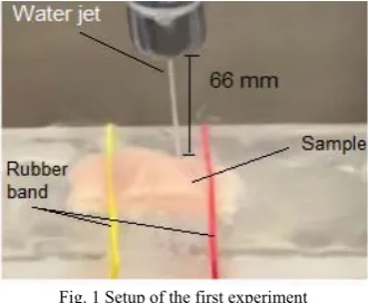 Fig 2 Setup of the second experiment  
