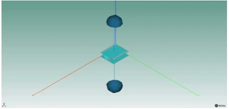 Fig. 12. Unit cell implemented in VAOne.  