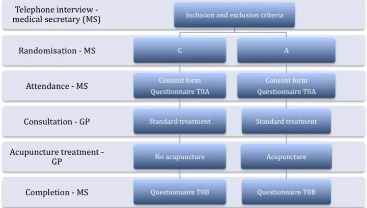 Figure 1Patient ﬂow during