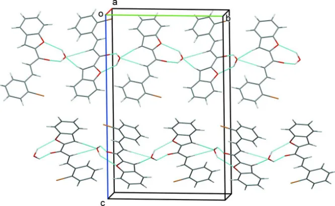 Figure 1A view of the molecular structure of title compound, with atom labelling. Displacement ellipsoids are drawn at the 50% 