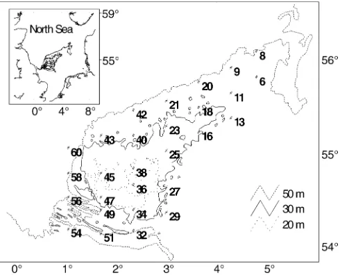 Table 1 Location and depth ofthe sampling stations as well asdates of sampling