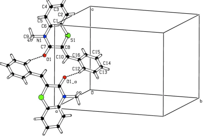 Figure 1Molecular structure of the title compound with the atom-labeling scheme. Displacement ellipsoids are drawn at the 50% 