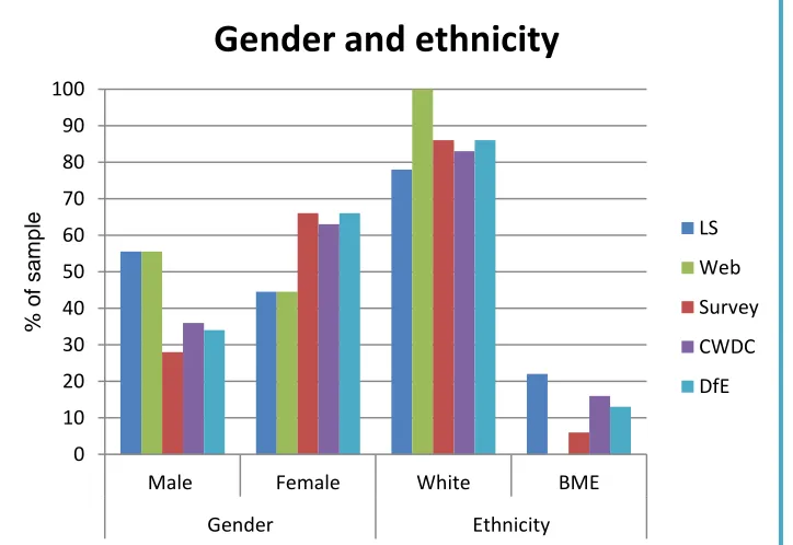Figure 4: Gender and Ethnicity  