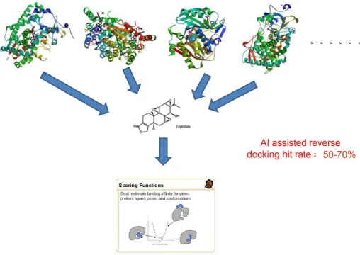 Figure 2 Schematic procedure of artificial intelligence (AI)- assisted reverse docking