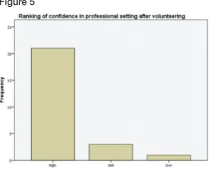 Figure 4learning. The theme of professional skills and confidence was used in the analysis of interviews and 