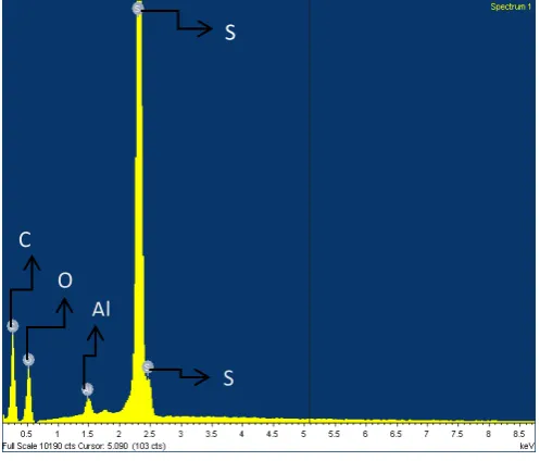 Fig. 12a. EDXA of the resin catalysts before esterification reaction.  