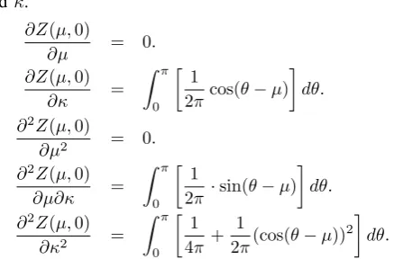 Fig. 6.The resultant vector which indicated the mean direction