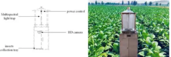 Fig. 2. Pest monitoring equipment in our work