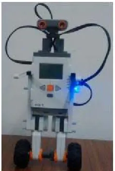 Fig.1. Configuration of the Equilibrist Lego Robot.  