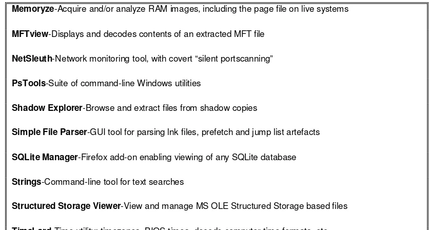 Figure 17 MacOS Tools 