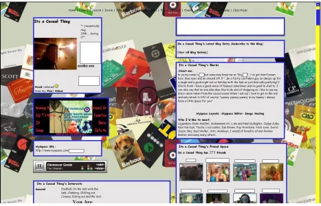 Figure 1 First Screenshot of It’s a Casual Thing 