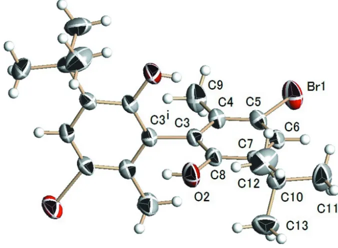 Figure 2The synthesis of the title compound, (I). 