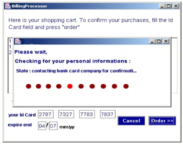 Figure 41: Secure Payment Information. 