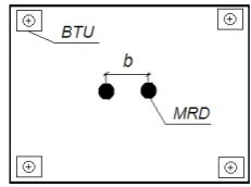 Fig. 5.  Isolation system scheme 