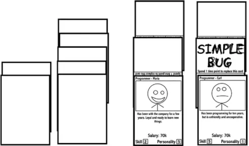 Fig. 4. Our game play example’s starting position.