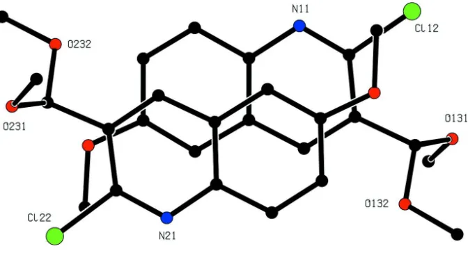 Figure 1The two independent molecules in the title compound showing the atom-labelling scheme